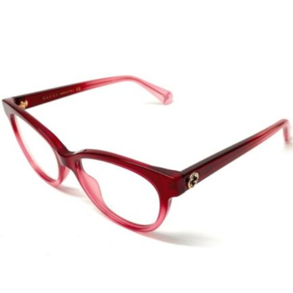 Gucci Authentic Red Women's Eyeglasses - Picture 1 of 4
